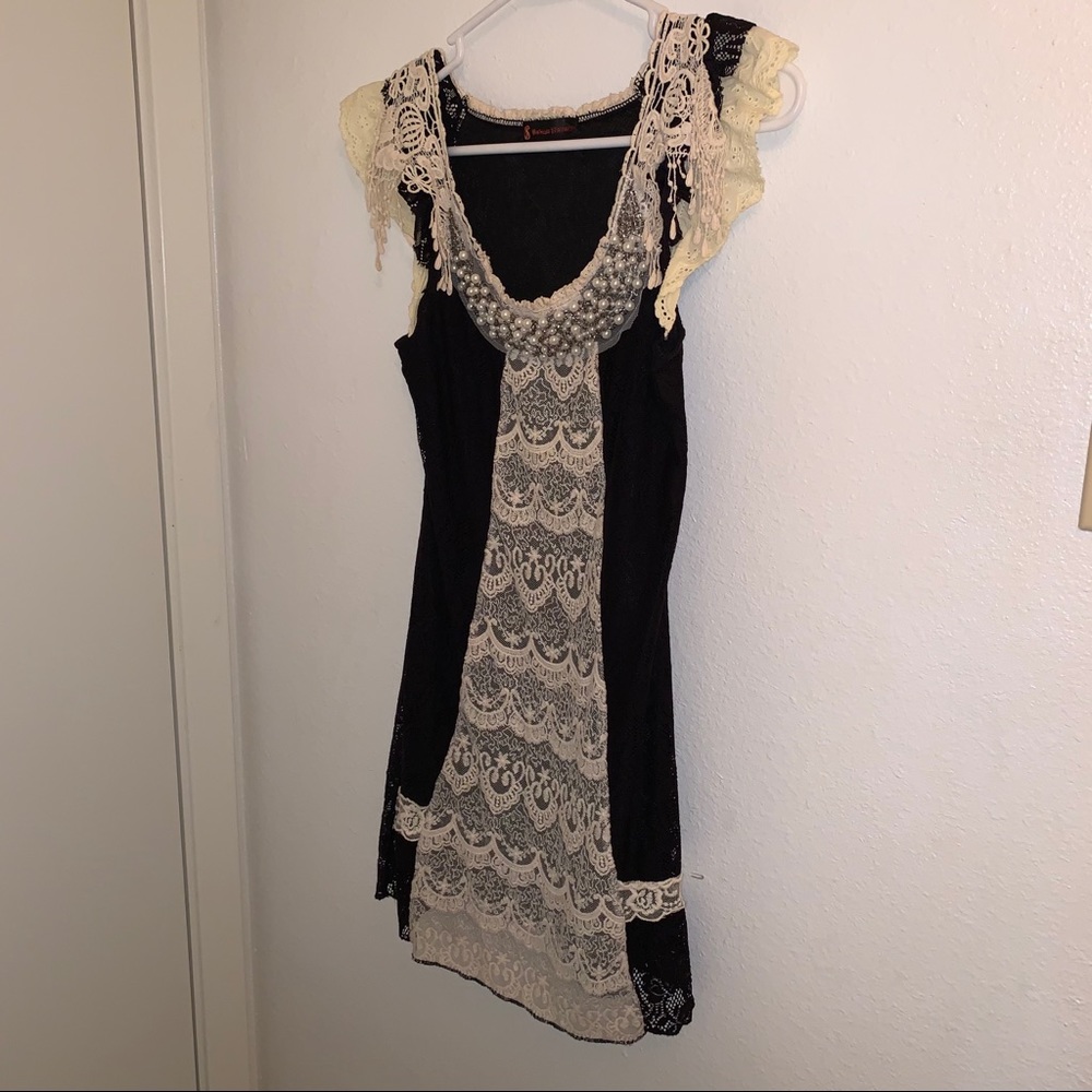 Little black dress with flair